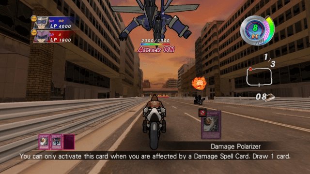 Yu-Gi-Oh! 5D's Wheelie Breakers screenshot 4 for Wii